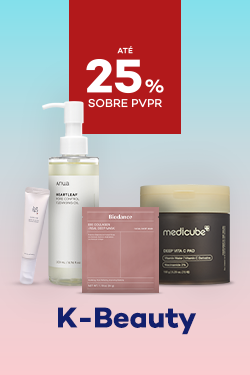Produtos Coreanos com destaque promocional de 25% sobre pre&ccedil;o de Venda ao P&uacute;blico Recomendado